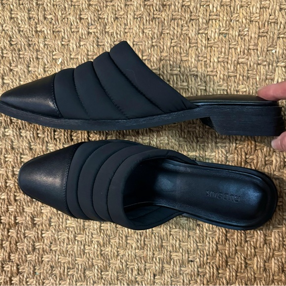 RUDSAK TABITA Quilted Mules Size 38 NEW - Picture 3 of 8